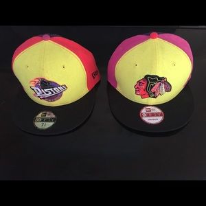 1 SnapBack & 1 fitted cap